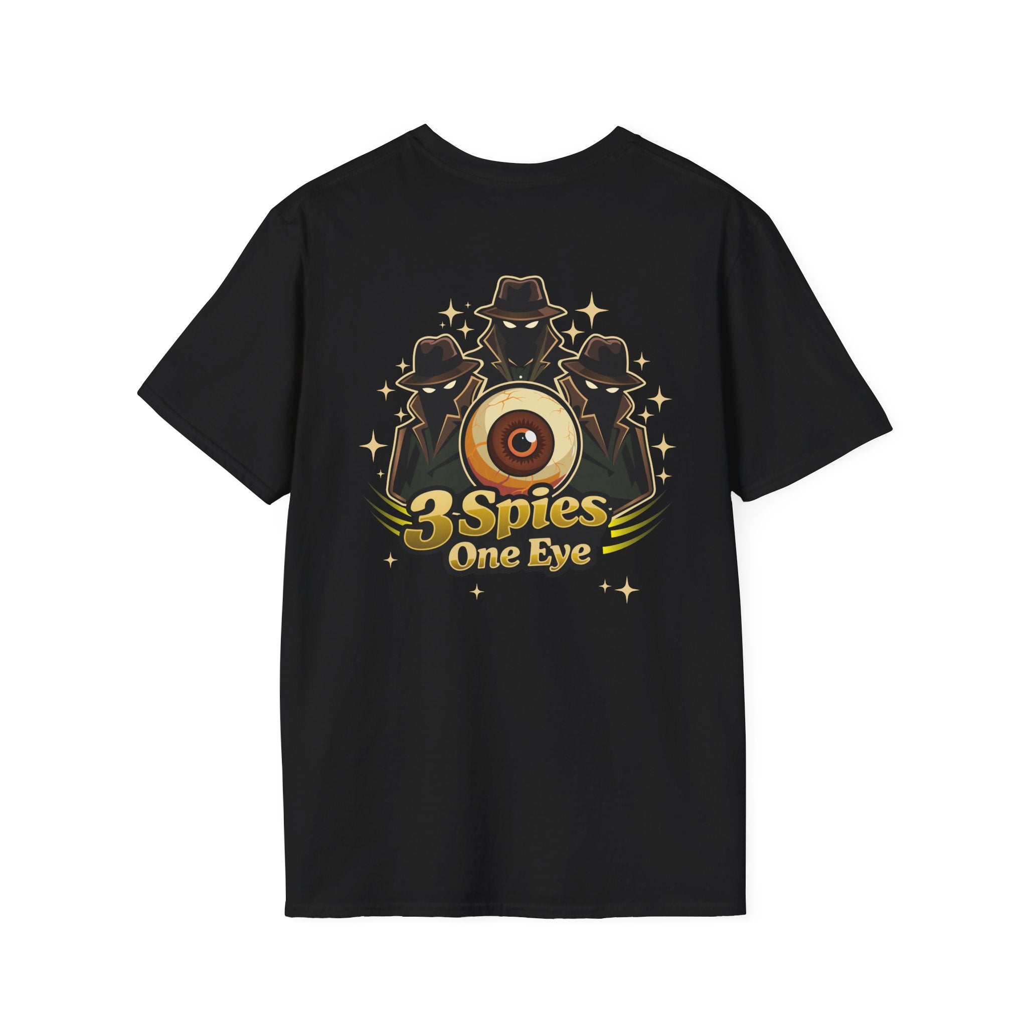 3 Spies One Eye – Vintage Mystery T-Shirt