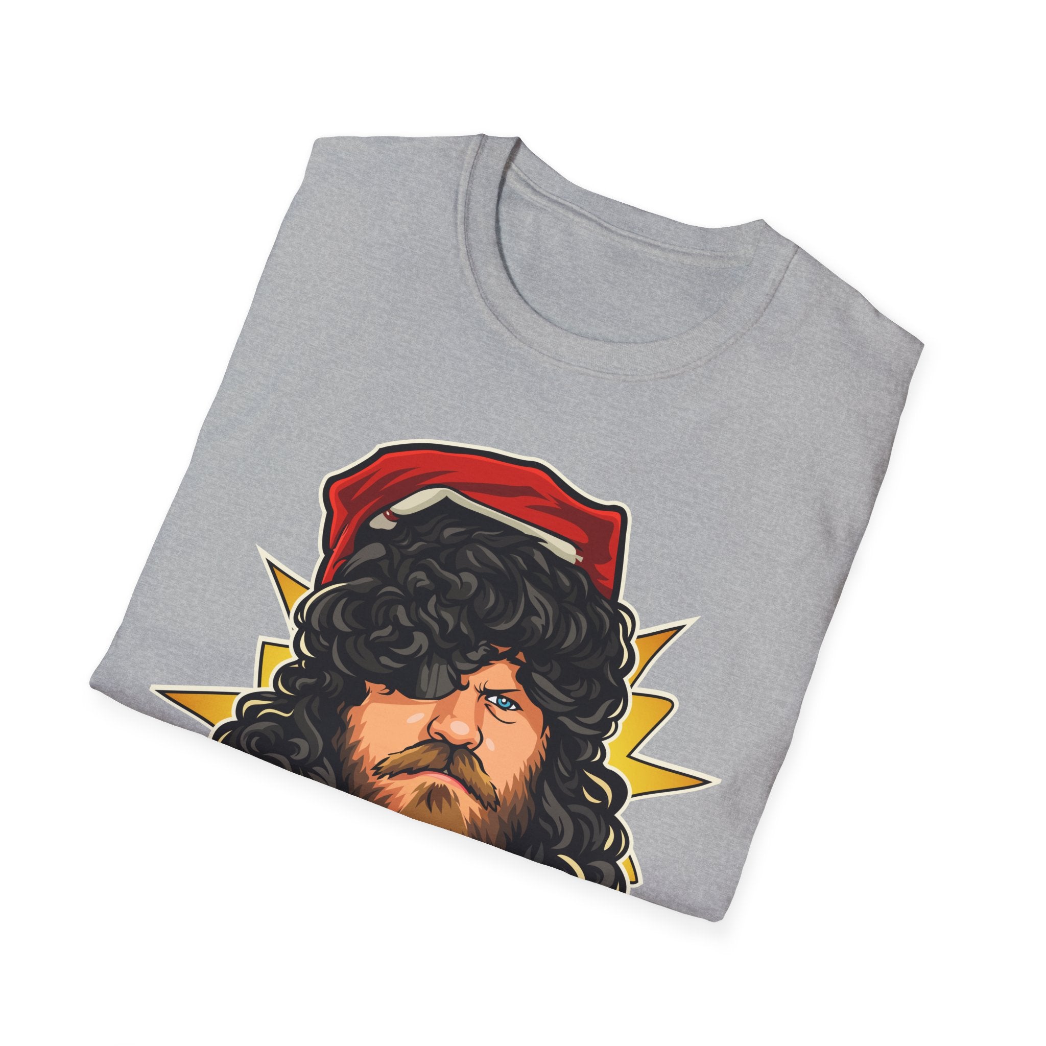 Graphic T-Shirt — '3 Spies One Eye' & Portrait Gaming Crew Tee