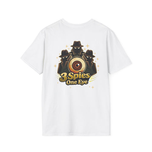 3 Spies One Eye – Vintage Mystery T-Shirt